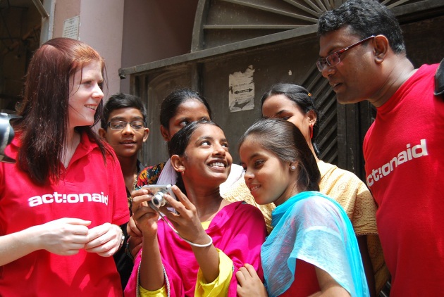 Photo 2-Happy Children of Micro Finance Group Members learning photography