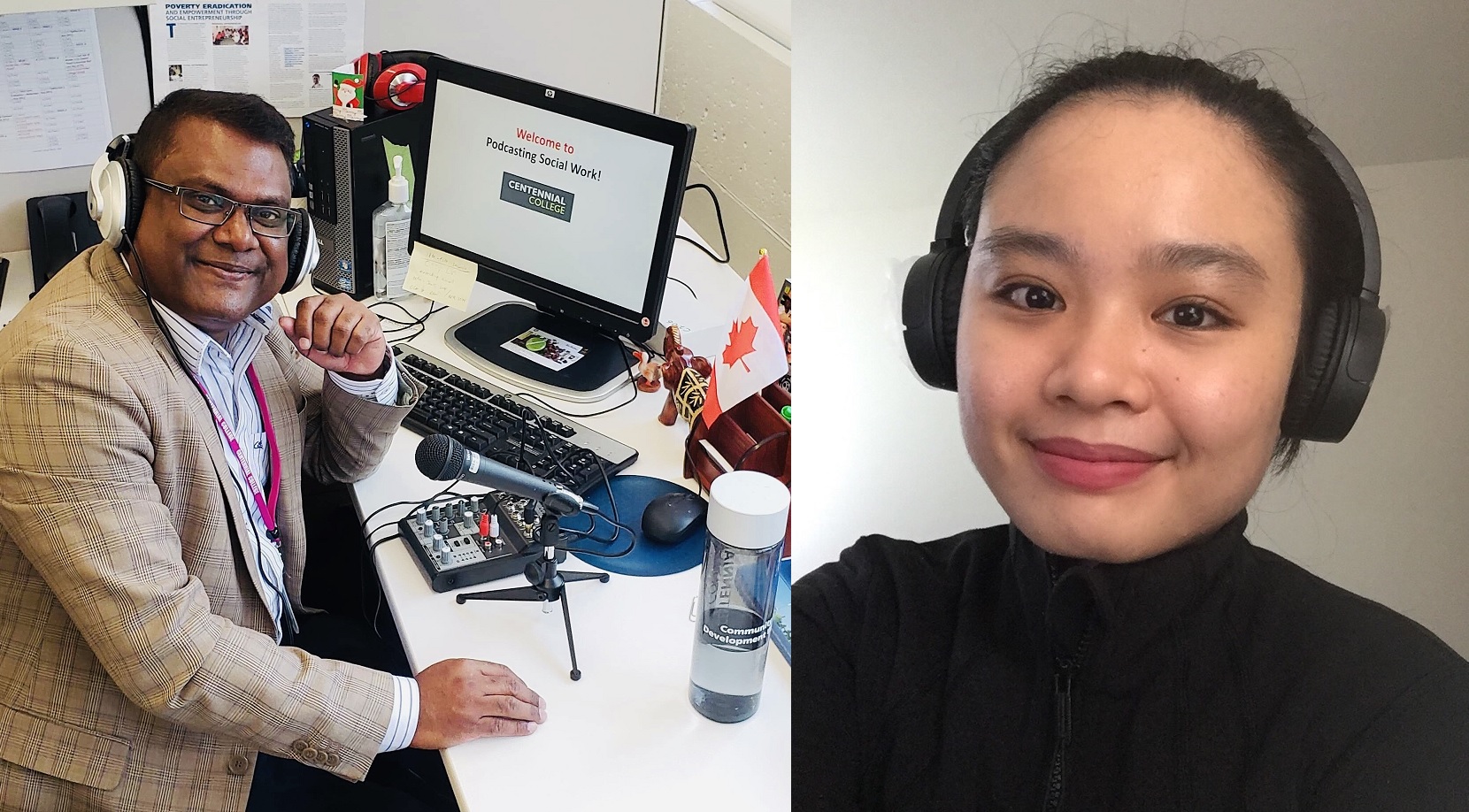 Podcast on CD- Conversation by Dr. Hasan and Ma Pia SSW program